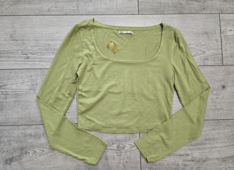 Krótka bluzka długim rękawem Zuiki