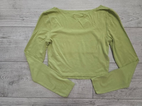 Krótka bluzka długim rękawem Zuiki