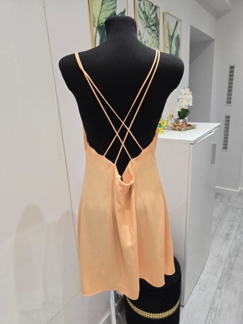 Satynowa sukienka H&M