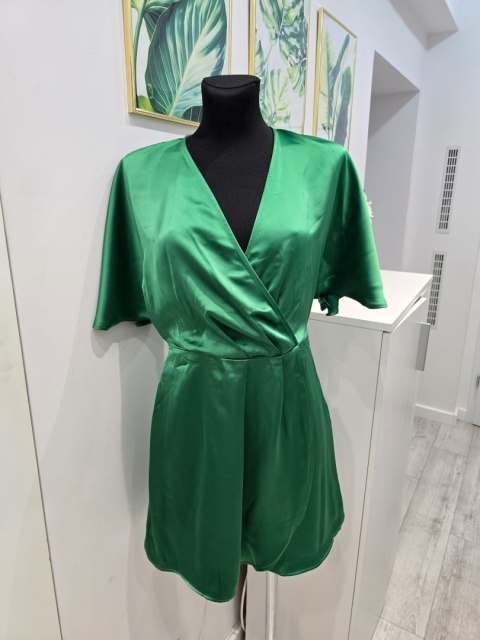 Satynowa sukienka H&M