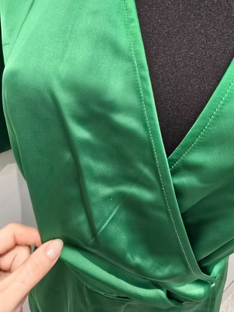 Satynowa sukienka H&M