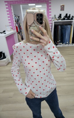 Bluzka w serduszka Vero Moda rozm. M