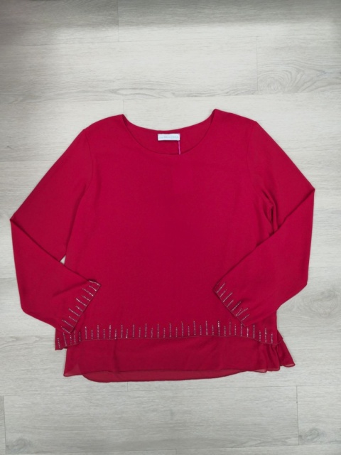 Czerwona bluzka Bellenisa rozm. 42