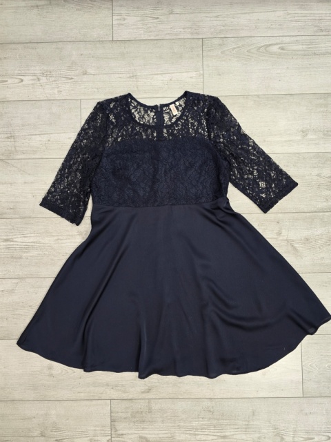 Granatowa Sukienka Only