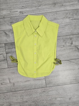 Limonkowy kołnierzyk Only