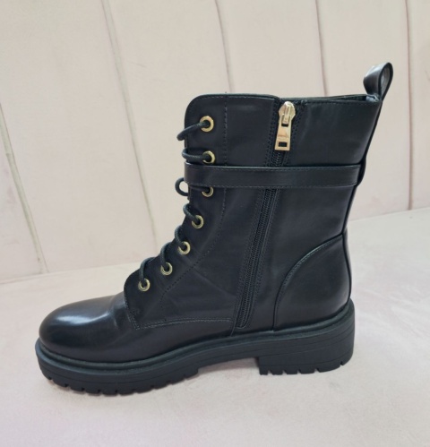 Czarne traperki Oltre rozm. 41