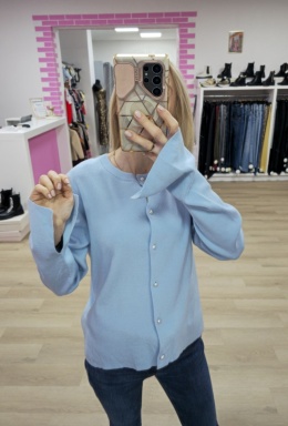 niebieski sweterek Pieces rozm. L